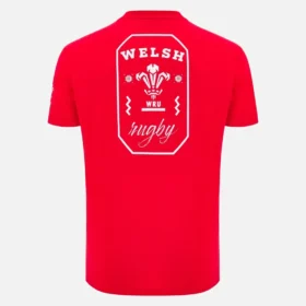 Welsh Rugby 2025/26 Kırmızı Taraftar Tişörtü