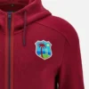 West Indies Cricket 2025/26 Yetişkinler İçin Tam Fermuarlı Seyahat Üst Giyim West Indies Cricket 2025/26 Yetişkinler İçin Tam Fermuarlı Seyahat Üst Giyim