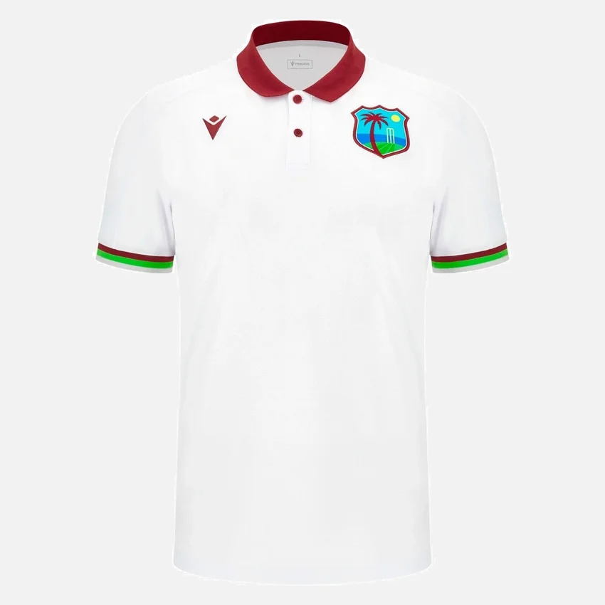 West Indies Kriket 2025/26 Yetişkin Seyahat Polo Yaka Gömleği West Indies Kriket 2025/26 Yetişkin Seyahat Polo Yaka Gömleği