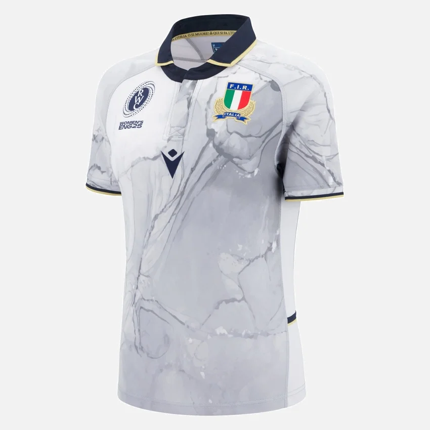 WRWC 2025 Italia Rugby Deplasman Kadın Slim Gömlek WRWC 2025 Italia Rugby Deplasman Kadın Slim Gömlek