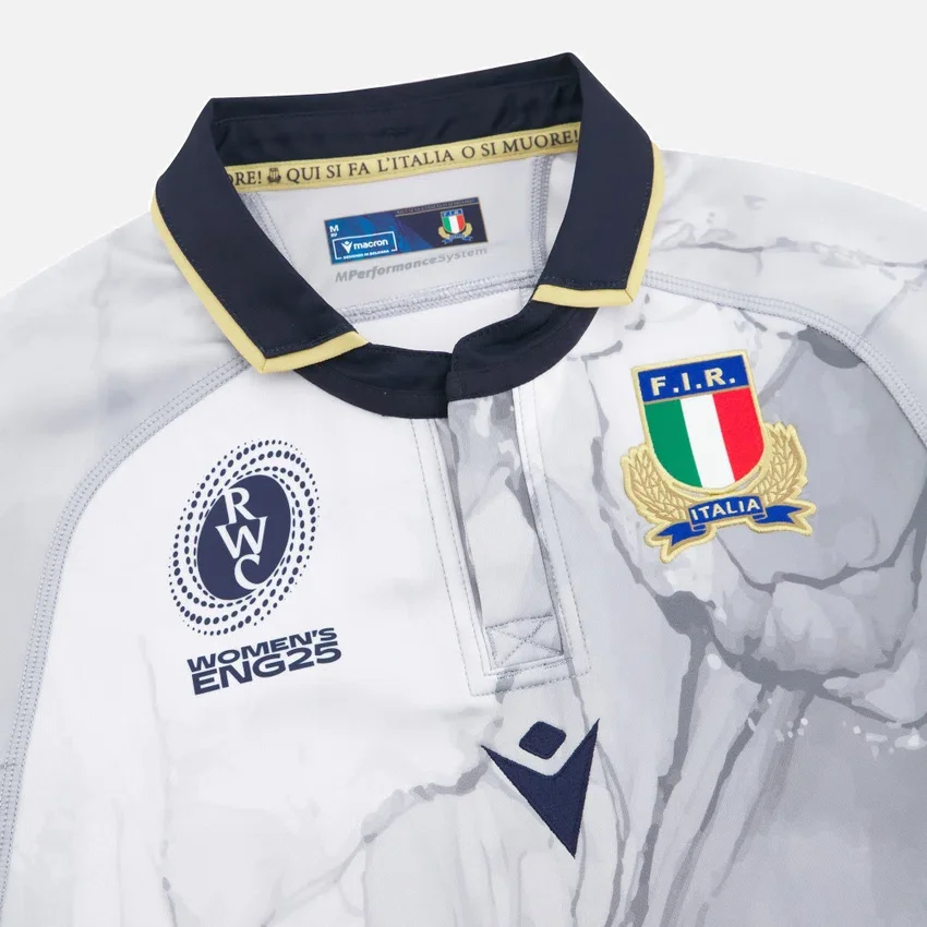 WRWC 2025 Italia Rugby Deplasman Kadın Slim Gömlek WRWC 2025 Italia Rugby Deplasman Kadın Slim Gömlek