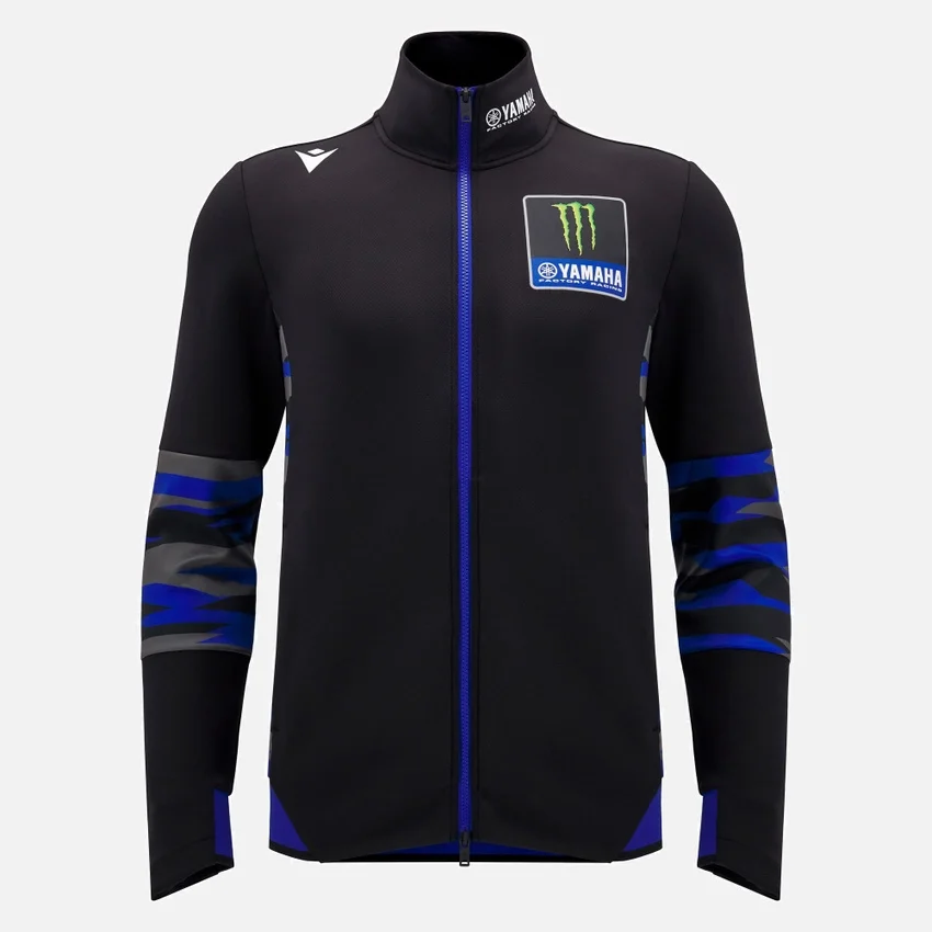 Yamaha Factory Racing 2025 erkek tam fermuarlı sweatshirt Yamaha Factory Racing 2025 erkek tam fermuarlı sweatshirt