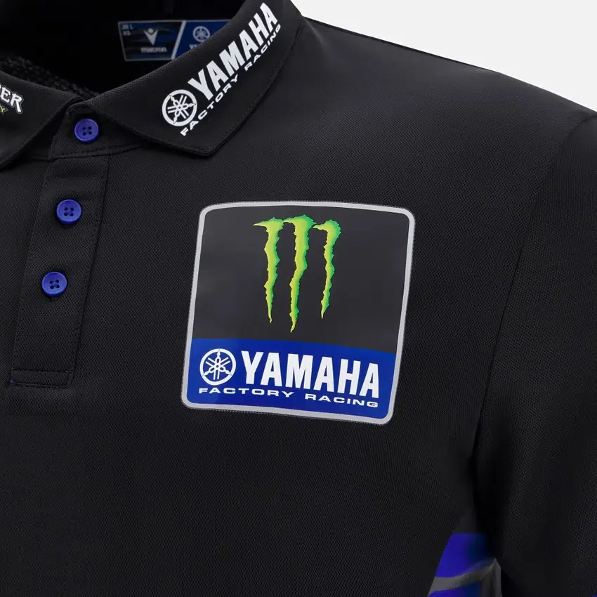 Yamaha Factory Racing 2025 genç Polo Yaka Tişört Yamaha Factory Racing 2025 genç Polo Yaka Tişört