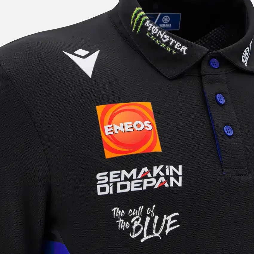 Yamaha Factory Racing 2025 genç Polo Yaka Tişört Yamaha Factory Racing 2025 genç Polo Yaka Tişört