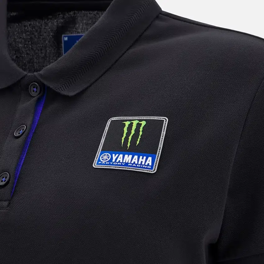 Yamaha Factory Racing 2025 kadın Polo Yaka Tişört Yamaha Factory Racing 2025 kadın Polo Yaka Tişört