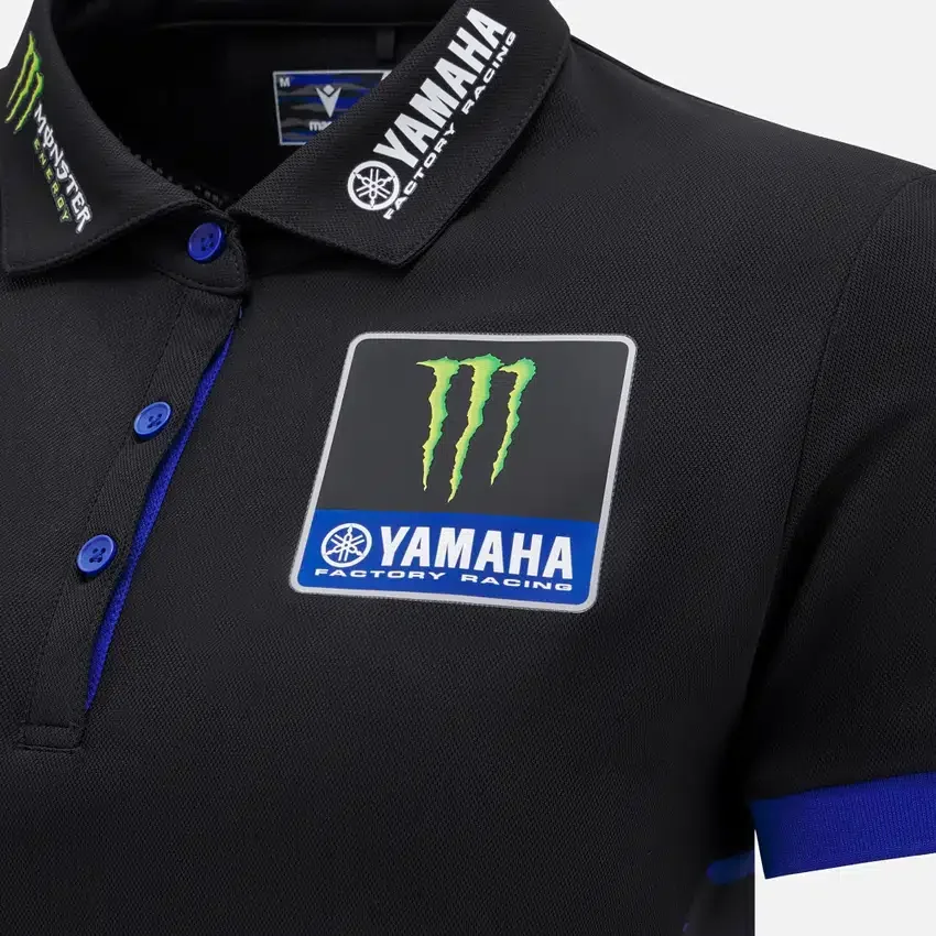 Yamaha Factory Racing 2025 kadın Polo Yaka Tişört Yamaha Factory Racing 2025 kadın Polo Yaka Tişört