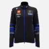 Yamaha Factory Racing 2025 kadın tam fermuarlı sweatshirt