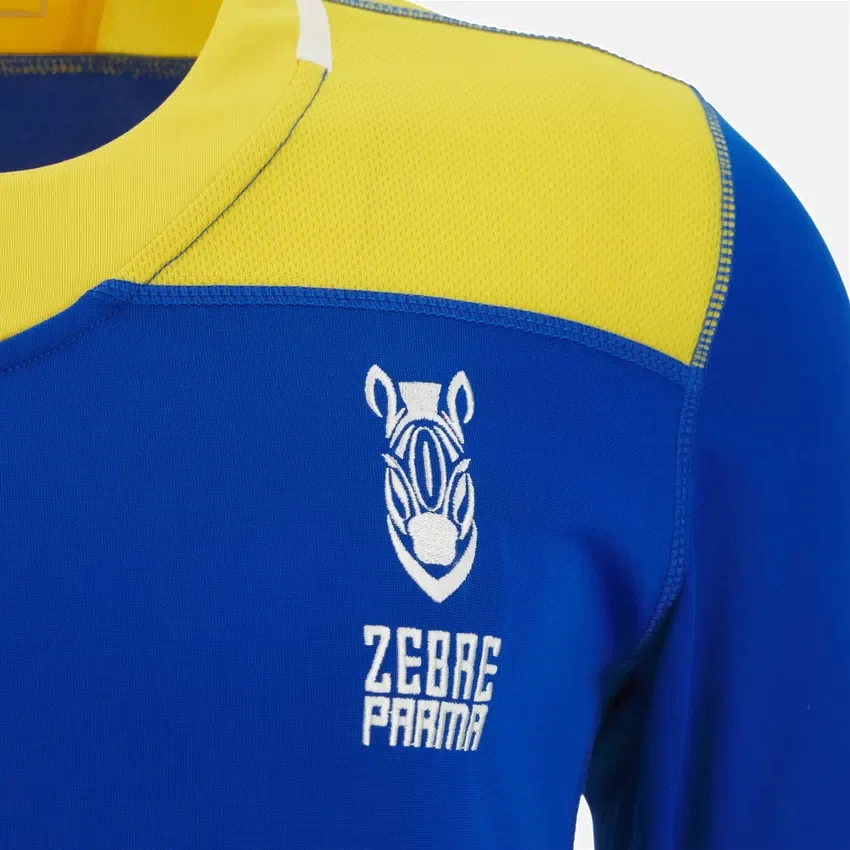 Zebre Parma 2025/26 Junior Antrenman Mavi Kraliyet/Sarı Gömlekler Zebre Parma 2025/26 Junior Antrenman Mavi Kraliyet/Sarı Gömlekler