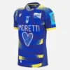 Zebre Parma 2025/26 Yetişkinler İçin Ev Sahibi Takım Gömleği Zebre Parma 2025/26 Yetişkinler İçin Ev Sahibi Takım Gömleği