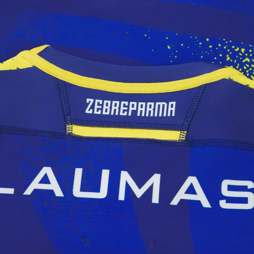 Zebre Parma 2025/26 Yetişkinler İçin Ev Sahibi Takım Gömleği Zebre Parma 2025/26 Yetişkinler İçin Ev Sahibi Takım Gömleği